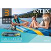 Intex Challenger 3 db-os felf&uacute;jhat&oacute; cs&oacute;nak szett evezővel/szivatty&uacute;val