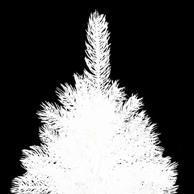 vidaXL fehér megvilágított műkarácsonyfa 120 cm