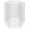 vidaXL hatsz&ouml;gletű gabion magas&aacute;gy&aacute;s 100 x 90 x 100 cm