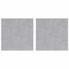 vidaXL L&eacute;pcsőfok N&eacute;gyzet 2 pcs Ez&uuml;st 30 x 30 cm Alum&iacute;nium
