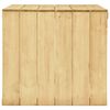 vidaXL 5 r&eacute;szes impregn&aacute;lt fenyőfa kerti &eacute;tkezőgarnit&uacute;ra p&aacute;rn&aacute;kkal