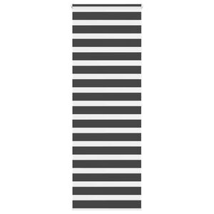 vidaXL zebraf&uuml;gg&ouml;nnyel fekete sz&ouml;vetsz&eacute;less&eacute;g 70,9 cm poli&eacute;szter