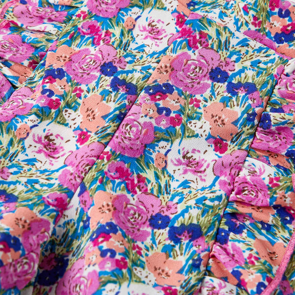 Fukszia színű gyerekrövidnadrág 140