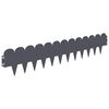 vidaXL Fűszeg&eacute;lyez&eacute;s 30 db 103 x 20 cm Ac&eacute;l Antracitsz&uuml;rke