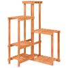 vidaXL t&ouml;m&ouml;r fenyőfa vir&aacute;gtart&oacute; &aacute;llv&aacute;ny 62,5 x 61,5 x 101,5 cm