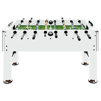 vidaXL fehér acél csocsóasztal 60 kg 140 x 74,5 x 87,5 cm