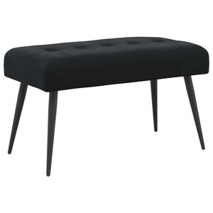 vidaXL Gombos varr&aacute;s&uacute; pad Fekete 80 x 40 x 46 cm B&aacute;rsony