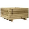 vidaXL impregn&aacute;lt fenyőfa kerti vir&aacute;gtart&oacute; 50 x 50 x 26,5 cm
