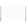 vidaXL Hatsz&ouml;gletű ker&iacute;t&eacute;s oszlopokkal 100 x 1,2 m PVC-bevonatos ac&eacute;l