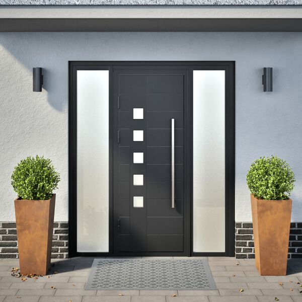 vidaXL kerti n&ouml;v&eacute;nytart&oacute;k 2 db 35x35x75 cm időj&aacute;r&aacute;s&aacute;ll&oacute; ac&eacute;lb&oacute;l