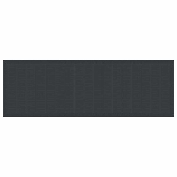 vidaXL Kert &eacute;tkező szett 11 pcs Antracit &eacute;s vil&aacute;gossz&uuml;rke