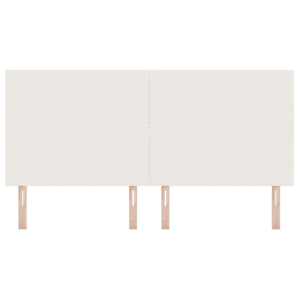 vidaXL Fejt&aacute;mla Kr&eacute;m 200 cm B&aacute;rsonyos sz&ouml;vet