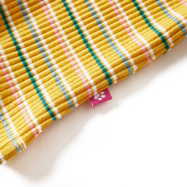 Okkers&aacute;rga hossz&uacute; ujj&uacute; gyerekp&oacute;l&oacute; f&eacute;lgarb&oacute;s nyakkal 104