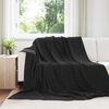 vidaXL Takar&oacute;k 6 pcs Fekete 240 x 270 cm Gyapj&uacute;