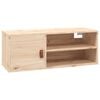 vidaXL t&ouml;m&ouml;r fenyőfa faliszekr&eacute;ny 80 x 30 x 30 cm