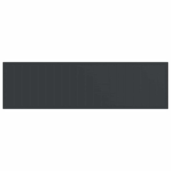 vidaXL Kert &eacute;tkező szett 15 pcs Antracit Polt rattan