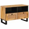 vidaXL TV szekr&eacute;ny fi&oacute;kkal Barna 70 x 33 x 46 cm T&ouml;m&ouml;r Mang&oacute;f&aacute;t