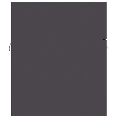 vidaXL szürke forgácslap mosdószekrény 41 x 38,5 x 46 cm