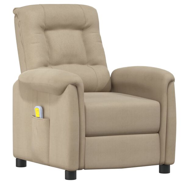 vidaXL vil&aacute;gossz&uuml;rke mikrosz&aacute;las sz&ouml;vet fel&aacute;ll&aacute;st seg&iacute;tő massz&aacute;zsfotel