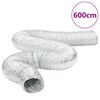 vidaXL alum&iacute;nium szellőzőcső 6 m &Oslash;10 cm