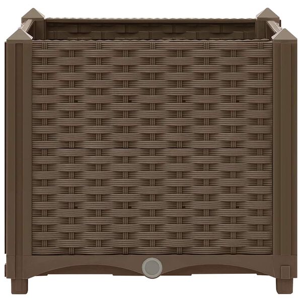 vidaXL polipropilén magaságyás 40 x 40 x 38 cm