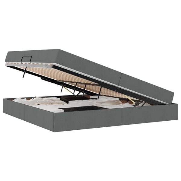 vidaXL &Aacute;gy t&aacute;rol&oacute;val &eacute;s matraccal S&ouml;t&eacute;tsz&uuml;rke 200 x 200 cm Poli&eacute;szter