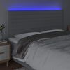 vidaXL vil&aacute;gossz&uuml;rke sz&ouml;vet LED-es fejt&aacute;mla 180x5x118/128 cm