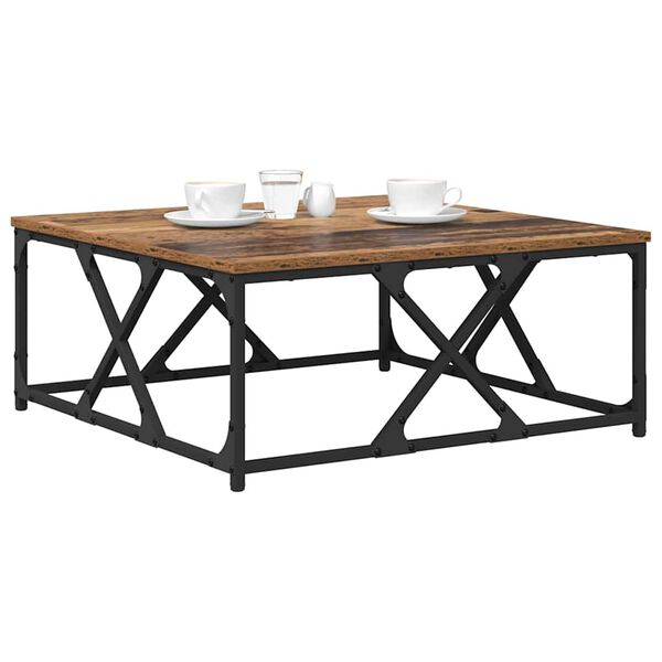 vidaXL Doh&aacute;nyz&oacute;asztal &Ouml;reg fa 70 x 70 x 30 cm Faanyag