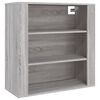 vidaXL sz&uuml;rke sonoma sz&iacute;nű szerelt fa faliszekr&eacute;ny 80x33x80 cm