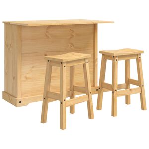 vidaXL Konyhai T&aacute;rol&aacute;s 2 db M&eacute;zes Viasz 112 x 77 x 90 cm T&ouml;m&ouml;r fenyő