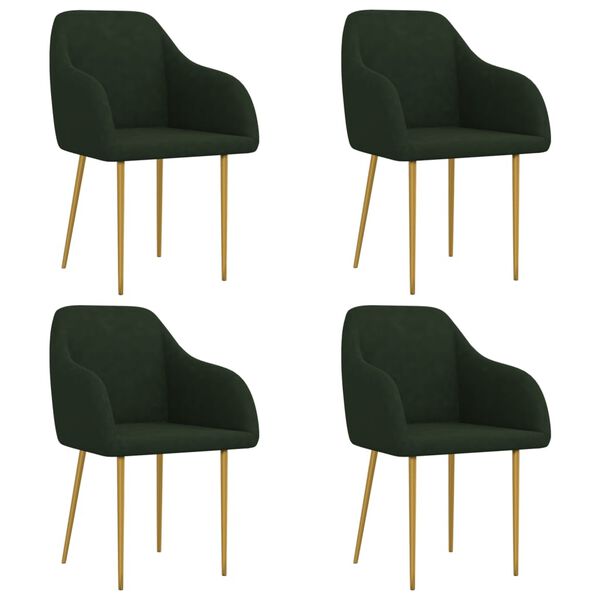 vidaXL 4 db s&ouml;t&eacute;tz&ouml;ld b&aacute;rsony &eacute;tkezősz&eacute;k