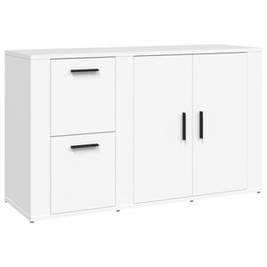 vidaXL feh&eacute;r szerelt fa t&aacute;lal&oacute;szekr&eacute;ny 100x33x59,5 cm