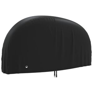 vidaXL fekete 190T oxford sz&ouml;vet ker&eacute;kp&aacute;rhuzat 200 x 70 x 110 cm