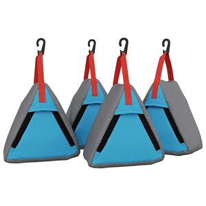 vidaXL T&aacute;rol&oacute;t&aacute;ska 4 db Sz&uuml;rke &eacute;s K&eacute;k 24 x 16 x 24 cm oxford