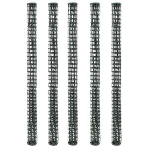 vidaXL 5 db z&ouml;ld HDPE kerti ker&iacute;t&eacute;s h&aacute;l&oacute; 1 x 1,2 m