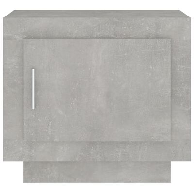 vidaXL betonszürke szerelt fa dohányzóasztal 51 x 50 x 45 cm