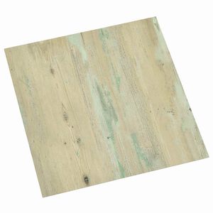 vidaXL Padl&oacute;deszk&aacute;k 5,11 m&sup2; 55 pcs PVC Feh&eacute;r &eacute;s Vil&aacute;gosbarna