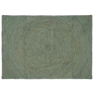 vidaXL Ter&uuml;letszőnyegek Olajz&ouml;ld 120 x 170 cm Juta