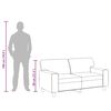 vidaXL 2 szem&eacute;lyes sz&uuml;rke műbőr kanap&eacute; 120 cm