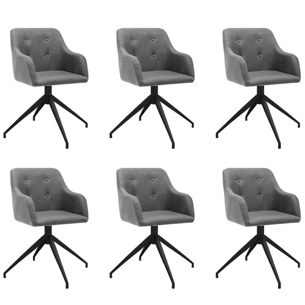 vidaXL 6 db vil&aacute;gossz&uuml;rke sz&ouml;vetbor&iacute;t&aacute;s&uacute; forg&oacute; &eacute;tkezősz&eacute;k