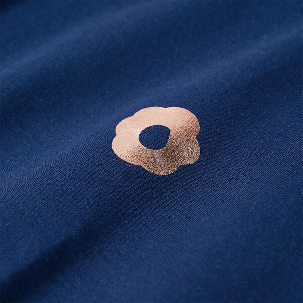 Tengerészkék gyerekpulóver 140