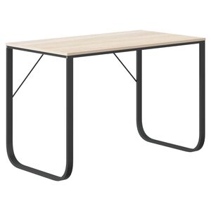 vidaXL fekete-t&ouml;lgysz&iacute;nű forg&aacute;cslap sz&aacute;m&iacute;t&oacute;g&eacute;pasztal 110 x 60 x 73 cm