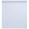 vidaXL matt feh&eacute;r PVC statikus ablakf&oacute;lia 45 x 2000 cm