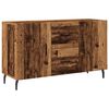 vidaXL antik fa sz&iacute;nű szerelt fa t&aacute;lal&oacute;szekr&eacute;ny 100 x 36 x 60 cm