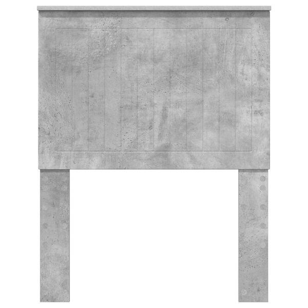 vidaXL Fejt&aacute;mla fejt&aacute;ml&aacute;val Beton Sz&uuml;rke 75 cm Faanyag