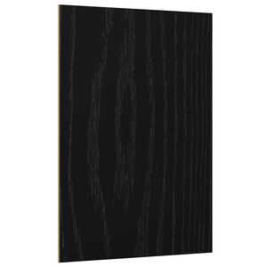vidaXL Dekor Panelek 12 db Fekete T&ouml;lgy 30 x 42 x 0,27 cm Szerelt Fa