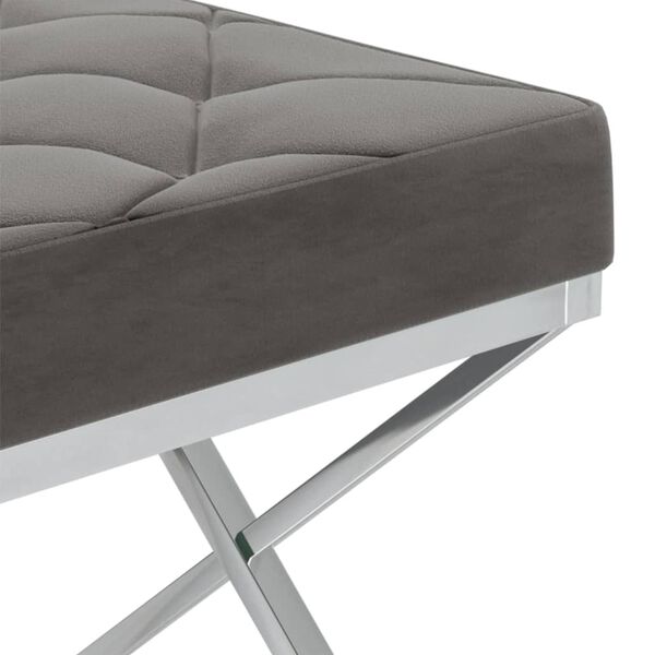 vidaXL sz&uuml;rke b&aacute;rsony &eacute;s rozsdamentes ac&eacute;l pad 97 cm