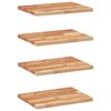 vidaXL 4 db olajbevonat&uacute; t&ouml;m&ouml;r ak&aacute;cfa f&uuml;ggőpolc 60 x 30 x 2 cm