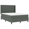 vidaXL LED Box Spring &Aacute;gy matracmal S&ouml;t&eacute;tsz&uuml;rke 160 x 200 cm sz&ouml;vet