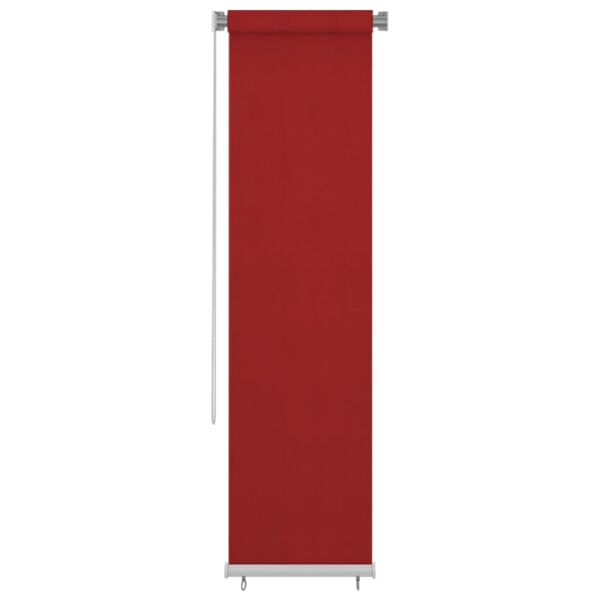 vidaXL piros HDPE k&uuml;lt&eacute;ri rol&oacute; 60 x 230 cm